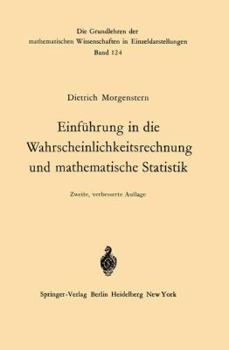 Hardcover Einfuhrung in Die Wahrscheinlichkeitsrechnung Und Mathematische Statistik [German] Book