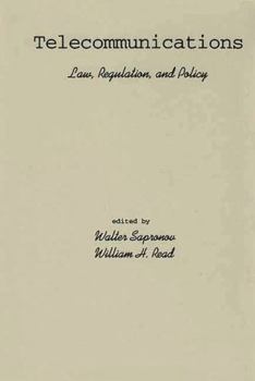 Paperback Telecommunications: Law, Regulation, and Policy Book