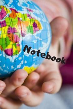 Paperback Notebook: Notebook / Travel Diary with Map or Landscape Cover - Wide Ruled Line Paper Book