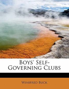 Paperback Boys' Self-Governing Clubs Book