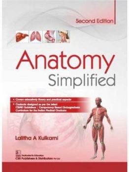 Paperback Anatomy Simplified Book