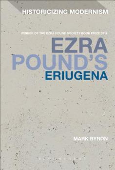 Paperback Ezra Pound's Eriugena Book