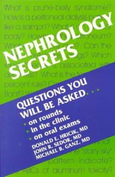 Paperback Nephrology Secrets Book