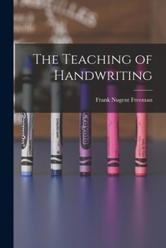 Paperback The Teaching of Handwriting Book