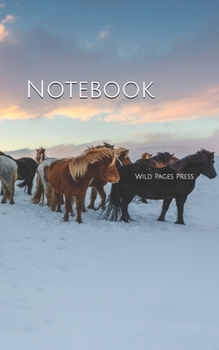 Notebook: Iceland Horses in Winter