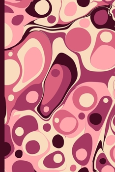 Weekly Planner: A Week to View Diary and Organiser - Monday Start with Burgundy Marbled Drops Cover Art