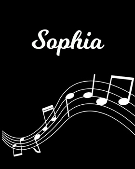 Sophia: Sheet Music Note Manuscript Notebook Paper | Personalized Custom First Name Initial S | Musician Composer Instrument Composition Book | 12 ... Guide | Create Compose & Write Creative Songs