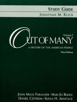 Paperback Out Many History American People V1 S/G Book