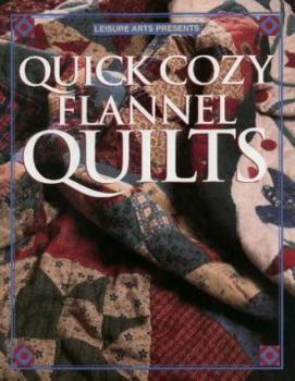 Paperback Quick Cozy Flannel Quilts Book