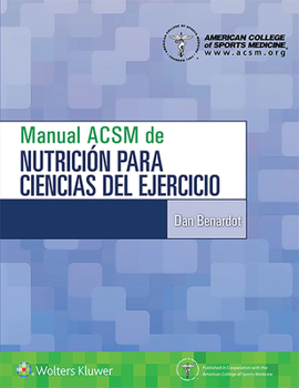 Paperback Manual ACSM de Nutrición Para Ciencias del Ejercicio [Spanish] Book