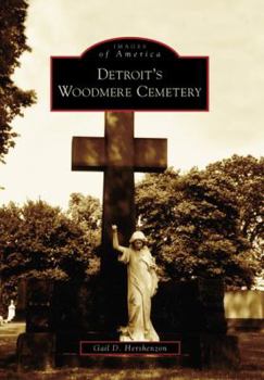 Paperback Detroit's Woodmere Cemetery Book