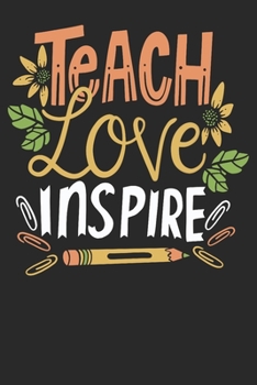 Gift Notebook: Teacher Saying 6x9 Dot Grid 120 Pages