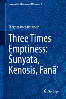 Hardcover Three Times Emptiness: &#346;&#363;nyat&#257;, Kenosis, Fan&#257;' Book
