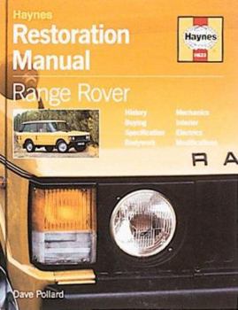 Hardcover Range Rover Restoration Manual Book