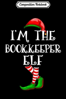Paperback Composition Notebook: I'm The Bookworm Elf Matching Christmas Costume Journal/Notebook Blank Lined Ruled 6x9 100 Pages Book