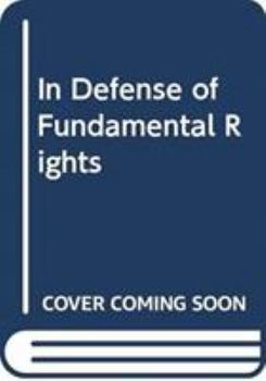 Hardcover In Defense of Fundamental Rights Book