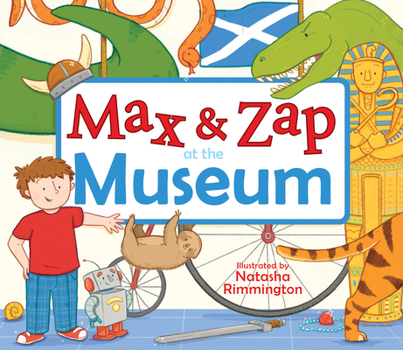 Paperback Max and Zap at the Museum Book