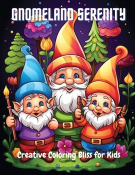 Gnomeland Serenity: Creative Coloring Bliss for Kids