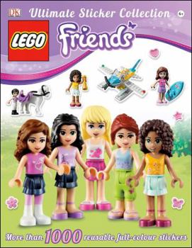 Paperback Ultimate Sticker Collection: Lego(r) Friends: More Than 1,000 Reusable Full-Color Stickers Book