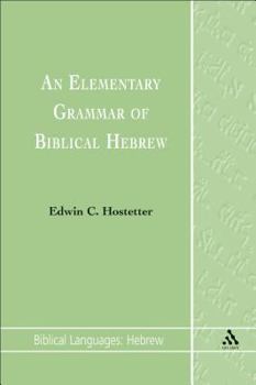 Paperback Elementary Grammar of Biblical Hebrew Book