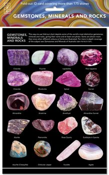 Paperback Gemstones, Minerals & Rocks - Id Chart Book