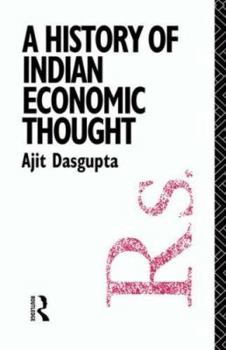 Hardcover A History of Indian Economic Thought Book