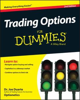 Paperback Trading Options for Dummies Book