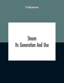 Paperback Steam: Its Generation And Use Book