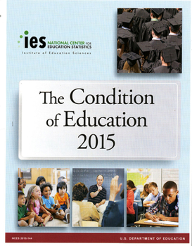 Paperback Condition of Education 2015 Book