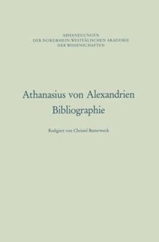 Paperback Athanasius Von Alexandrien: Bibliographie [German] Book