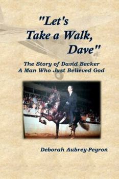 Paperback "Let's Take a Walk, Dave" Book