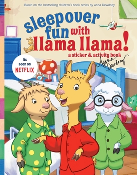 Paperback Sleepover Fun with Llama Llama: A Sticker & Activity Book