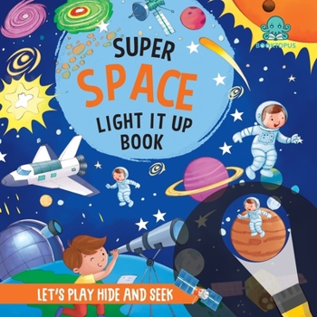 Paperback Super Space Light It Up Book