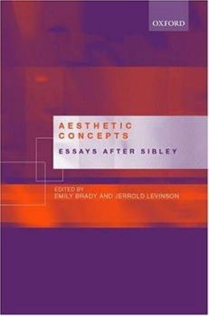 Hardcover Aesthetic Concepts: Essays After Sibley Book