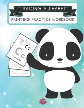 Paperback Tracing Alphabet Printing Practice Workbook: Perfect for Ages 3-5 and ESL Practice Book