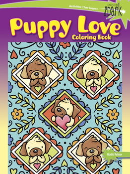 Paperback Spark Puppy Love Coloring Book