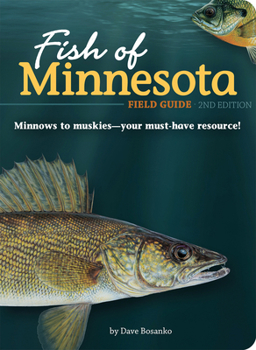 Paperback Fish of Minnesota Field Guide Book