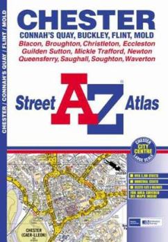 Paperback A-Z Chester Street Atlas Book