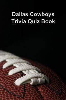 Paperback Dallas Cowboys Trivia Quiz Book