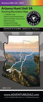 Map Arizona Hunt Unit 05A Hunting/Recreation Map Book