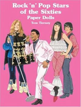 Paperback Rock 'n' Pop Stars of the Sixties Paper Dolls Book