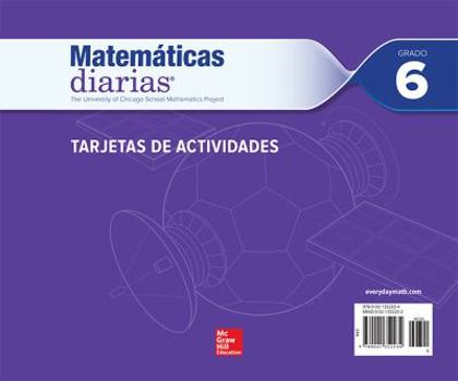 Hardcover Everyday Mathematics 4th Edition, Grade 6, Spanish Activity Cards [Spanish] Book