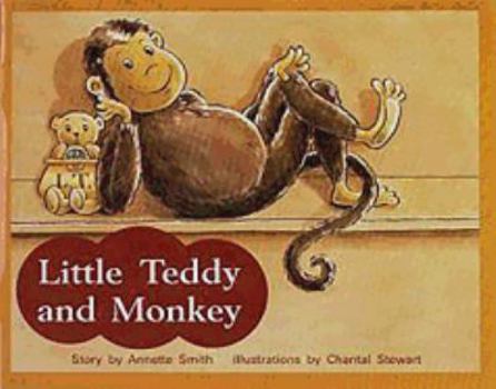 Paperback Little Teddy and Monkey: Individual Student Edition Red (Levels 3-5) Book