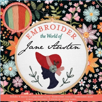 Hardcover Embroider the World of Jane Austen Book