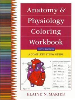 Paperback Anatomy and Physiology Coloring Workbook: A Complete Study Guide Book