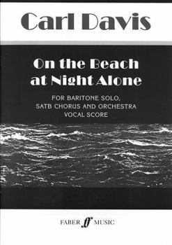 Paperback On the Beach at Night Alone: Vocal Score Book