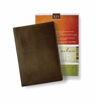 Bonded Leather Standard Full Color Bible-KJV Book