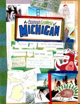 Paperback A Curious Glimpse of Michigan Book