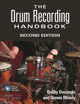 Misc. The Drum Recording Handbook Book