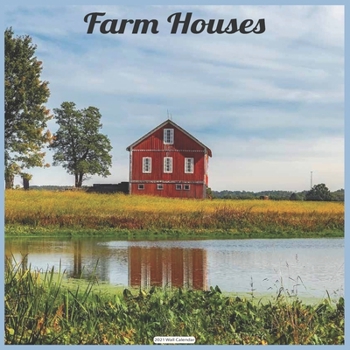 Paperback Farm Houses 2021 Wall Calendar: Official Farm Houses 2021 Wall Calendar Book